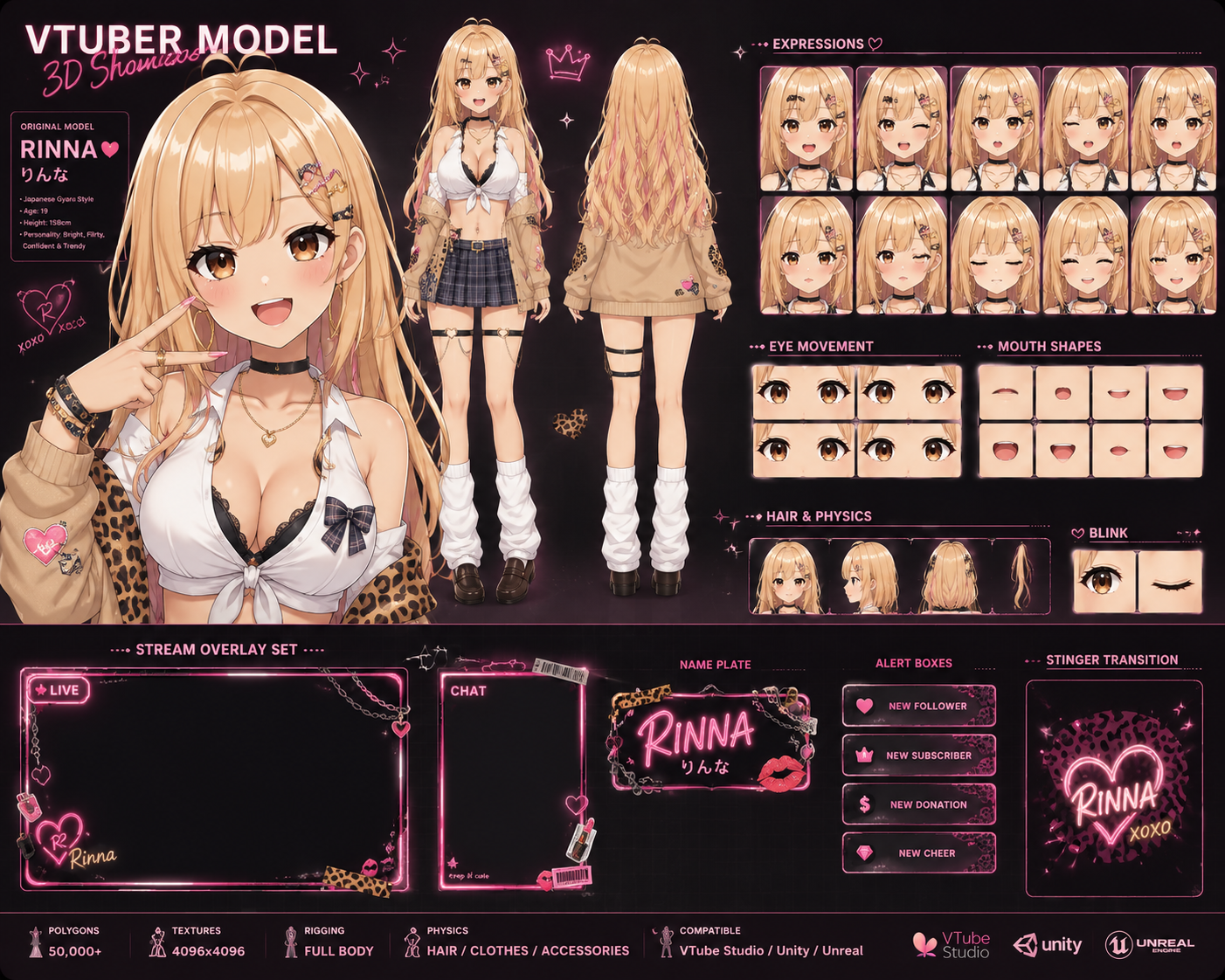 Vtuber 2d con Live2d