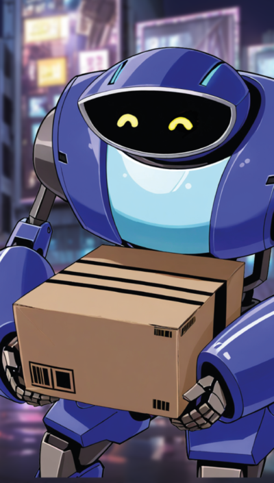 R.O.B.I EL ROBOT PAQUETERO