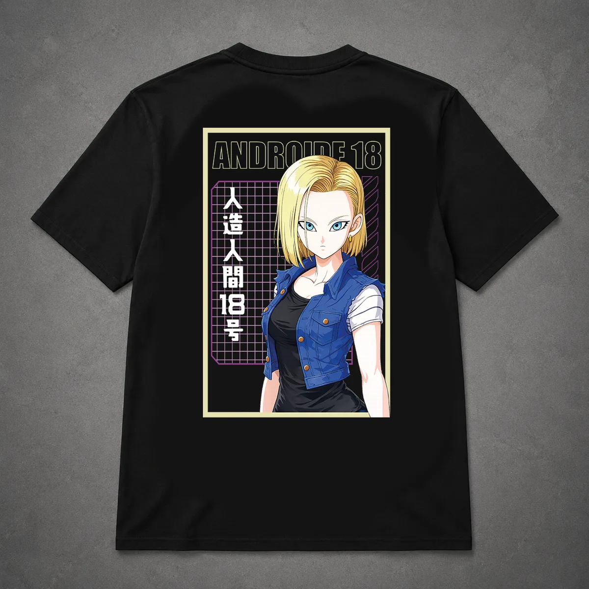 Playera Dragon ball Z Androide 18