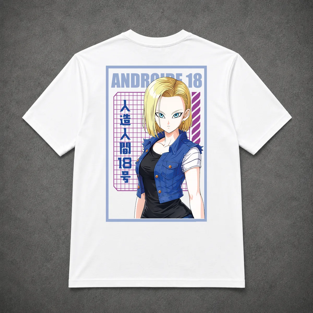 Playera Dragon ball Z Androide 18