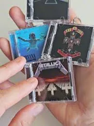 llaveros para álbum de CD, llavero personalizado